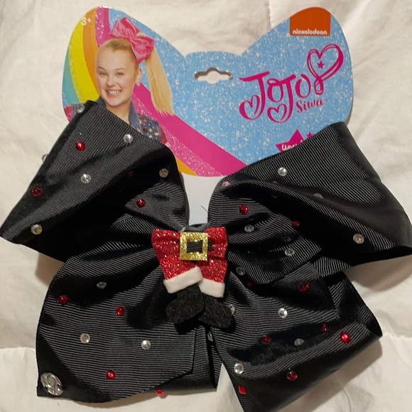 JoJo Siwa Big black Christmas bow - Picture 1 of 2